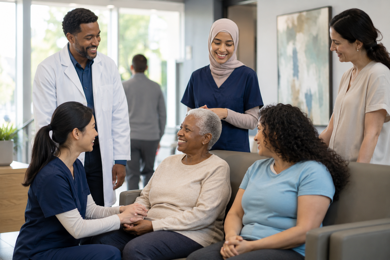 Inclusive and welcoming healthcare environment